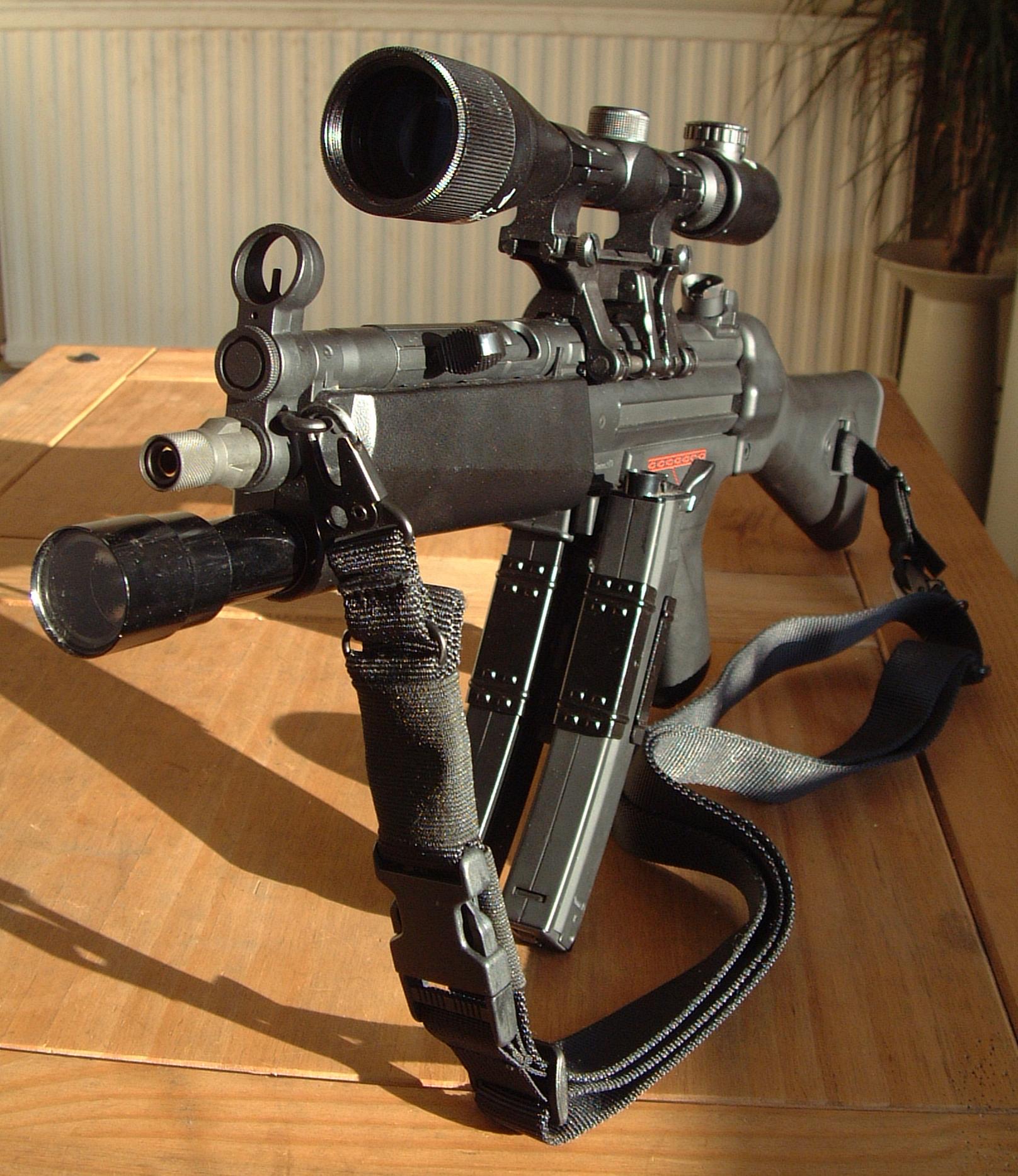 MP5SD Submachine Gun Weapon - MP5 SMG - 3D model by MatZaj [a4df666 ...